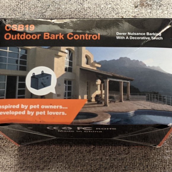 Other - Outdoor Bark Control